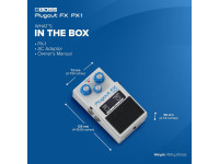 <b>BOSS PX-1 PLUGOUT FX Pedal Revolucionário Bluetooth Visor LCD porta USB MIDI</b> <b>BOSS PX-1 PLUGOUT FX Pedal Revolucionário Bluetooth Visor LCD porta USB MIDI</b>